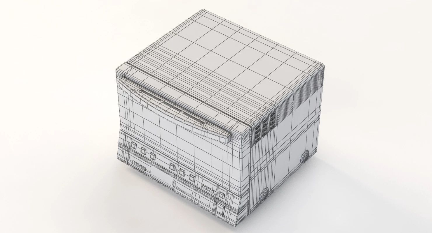 Panasonic Flashxpress Toaster Oven With Double Infrared Heating 3D model_27