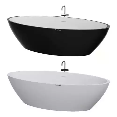 Hidrobox samsonite oval bathtub