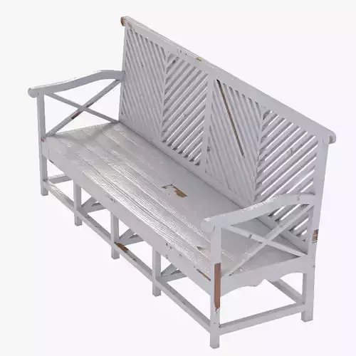 Outdoor Garden Bench Grey