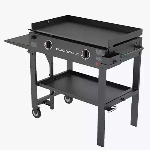 Outdoor Flat Top Gas Grill Griddle Station