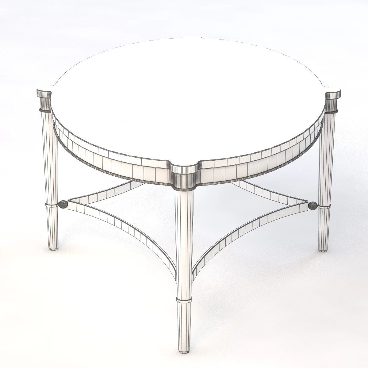 Olivia Coffee Table 3D model_4