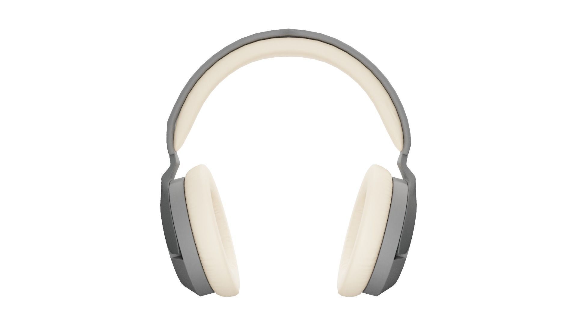 Headphones Low poly Low-poly 3D model_11