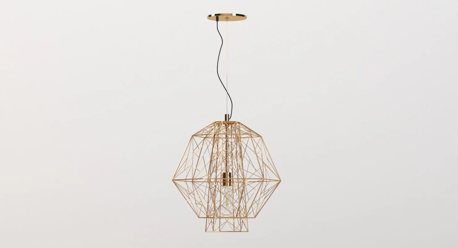Nuevo Living Zeus Pendant Lamp 3D model_11