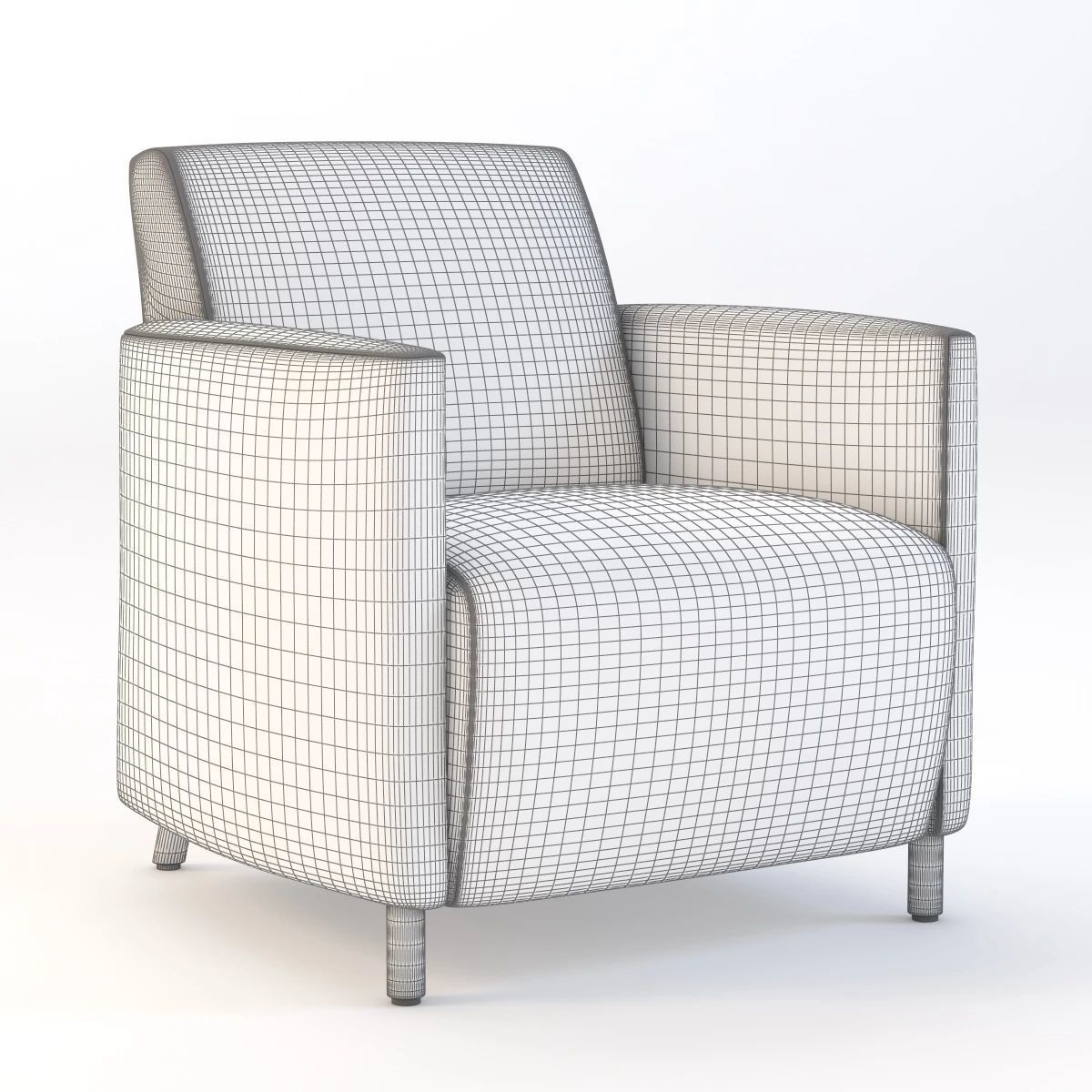 Nemschoff Pamona Lounge Seating 3D model_2