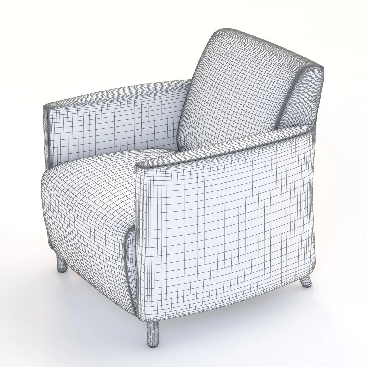 Nemschoff Pamona Lounge Seating 3D model_11