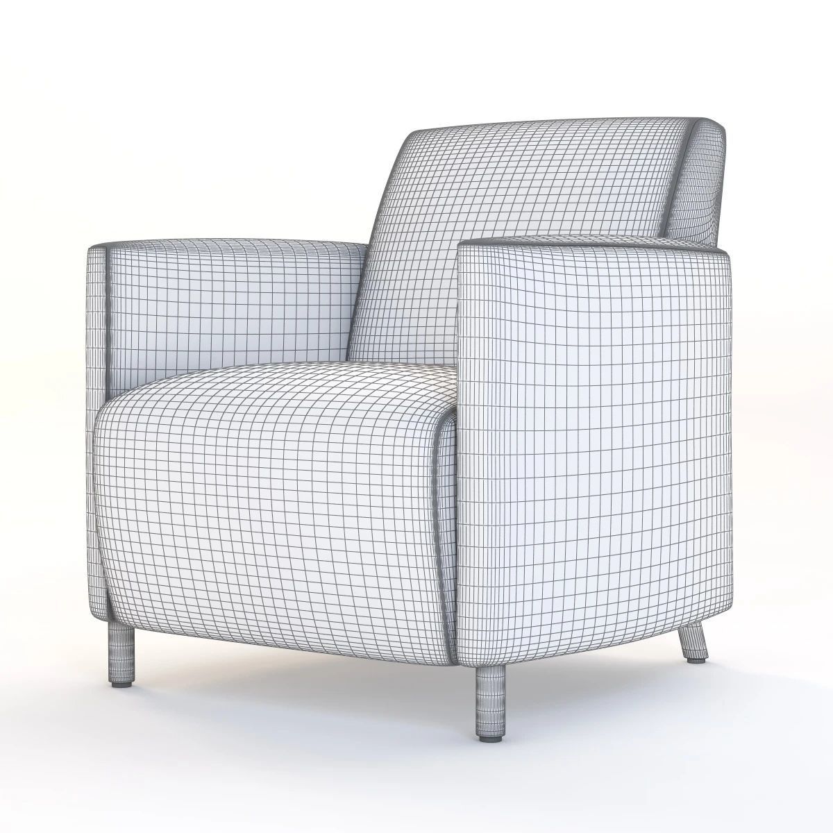 Nemschoff Pamona Lounge Seating 3D model_5