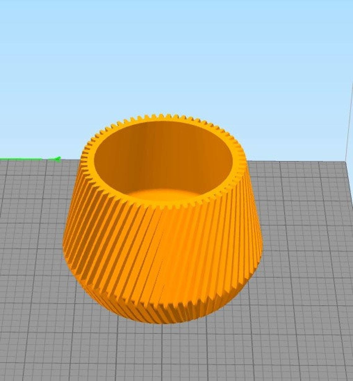 Planter Model-5 3D Print STL File For 3D Printers 3D print model_3