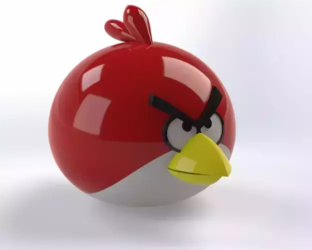  7cm Angy bird for 3D printing