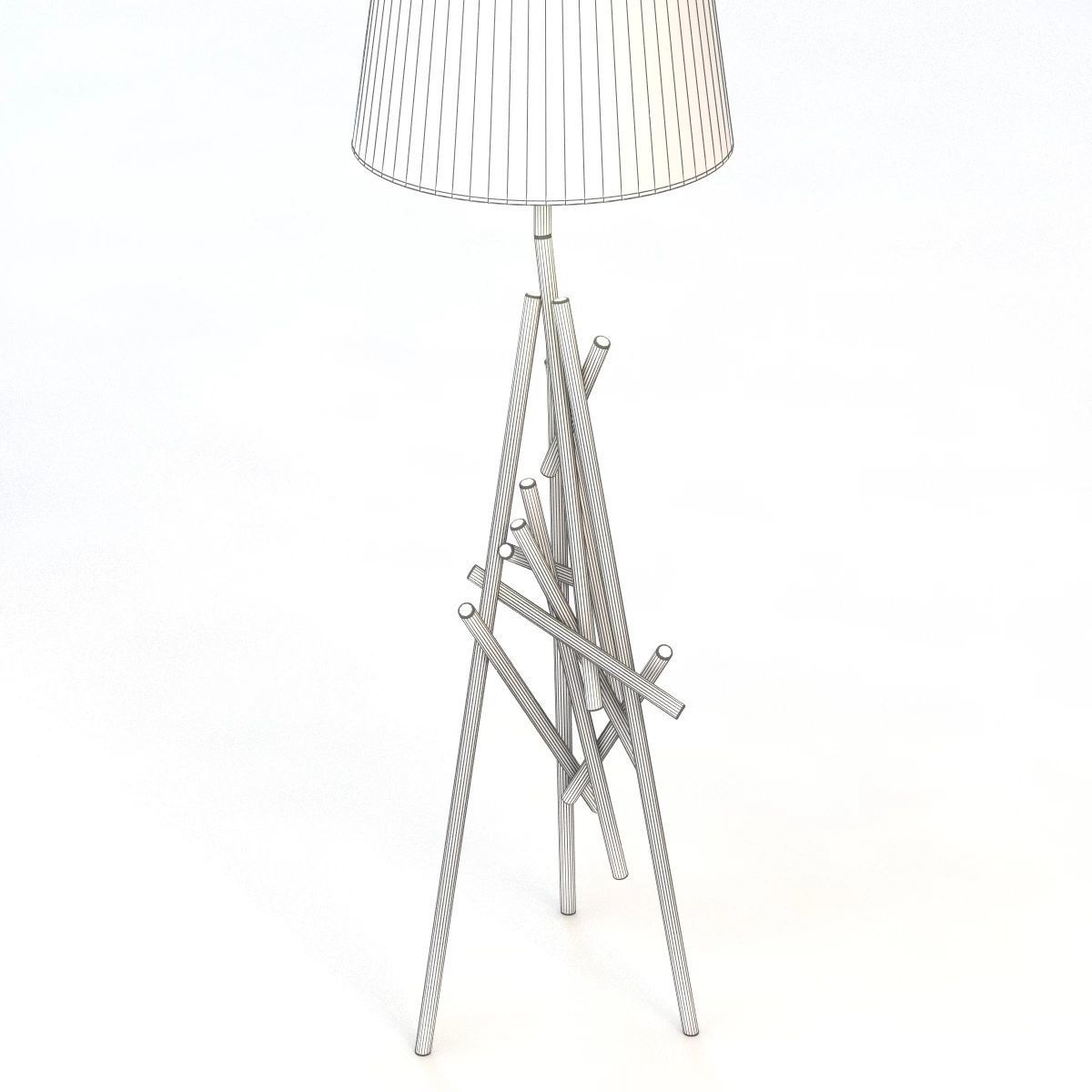 Zuo Drought Floor Lamp 3D model_4
