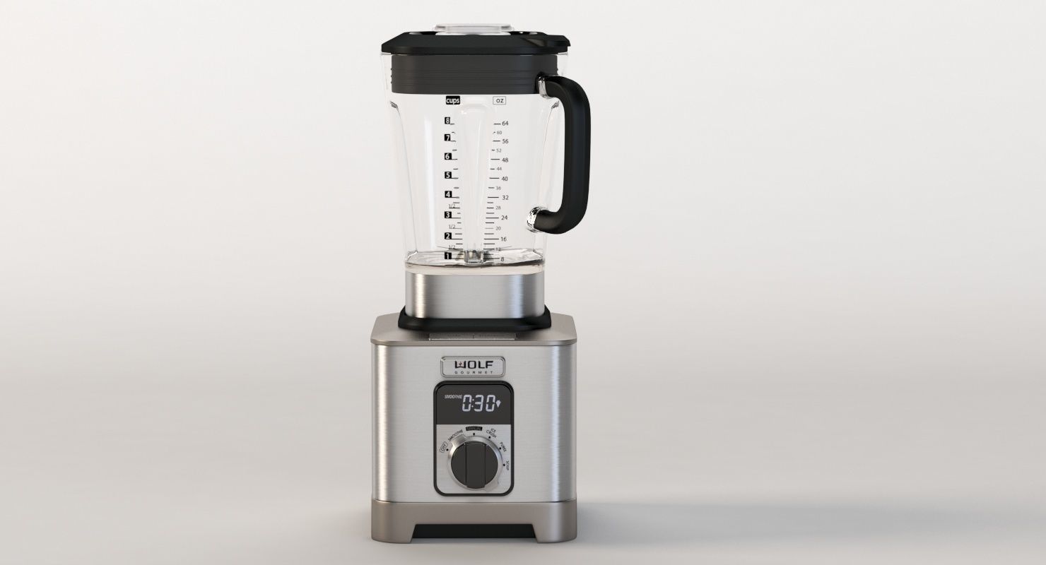 Wolf Gourmet High Performance Blender 3D model_1