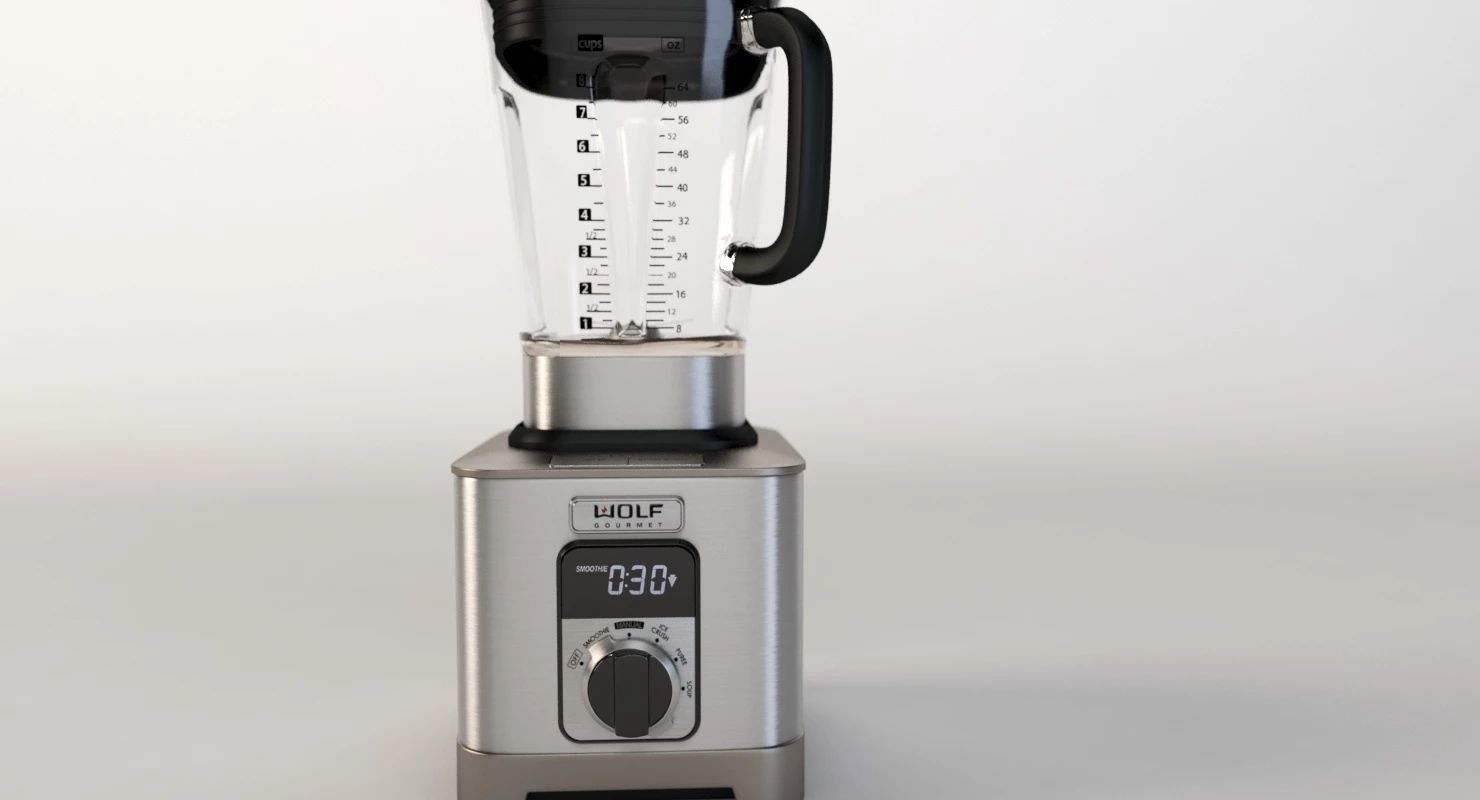 Wolf Gourmet High Performance Blender 3D model_28