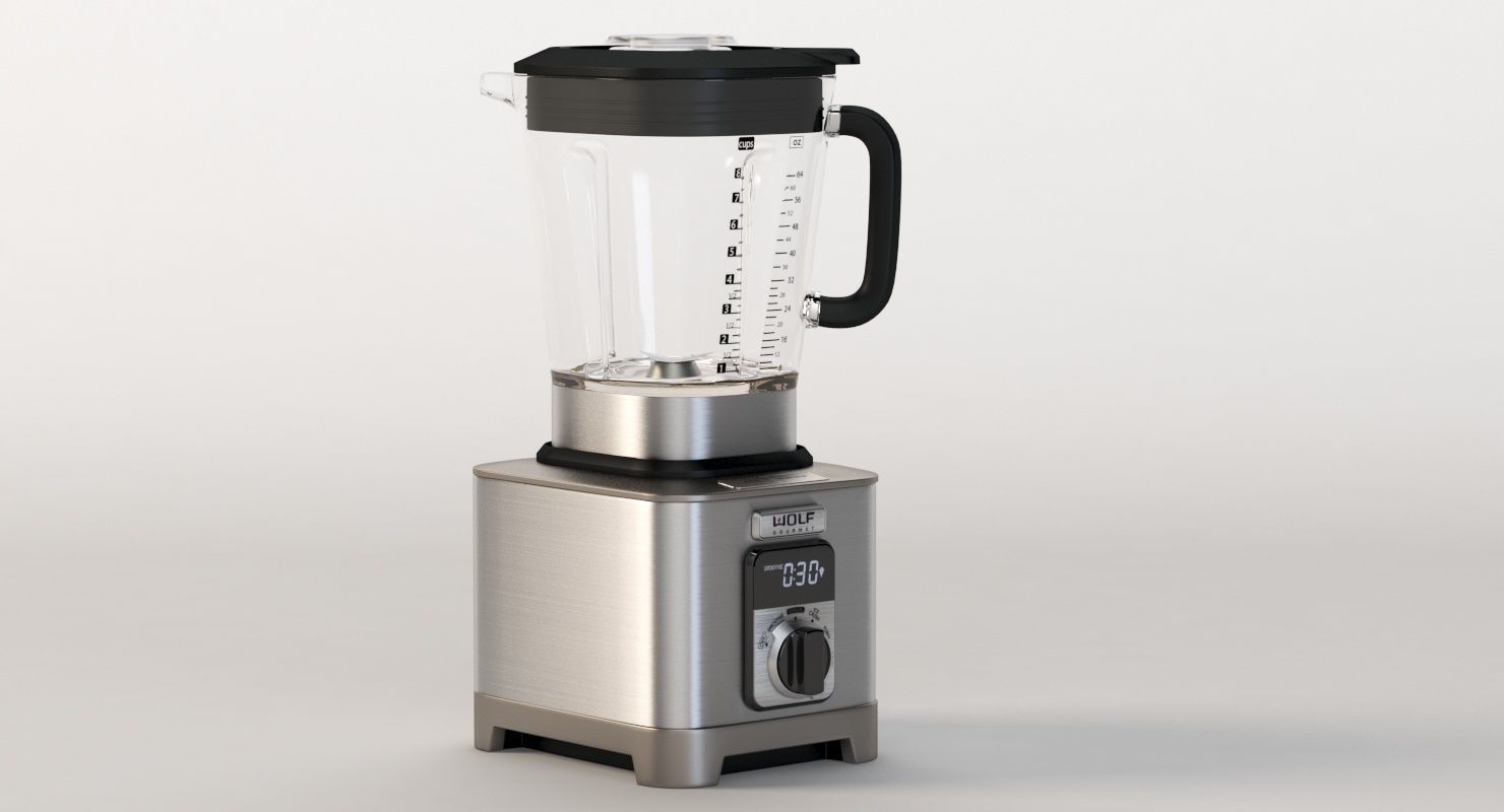 Wolf Gourmet High Performance Blender 3D model_4