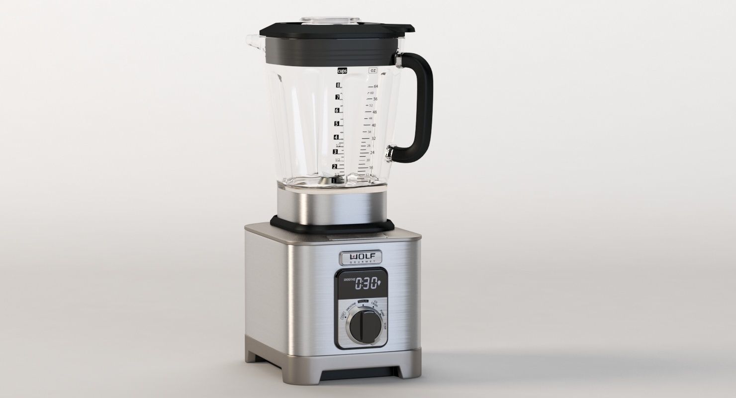 Wolf Gourmet High Performance Blender 3D model_2