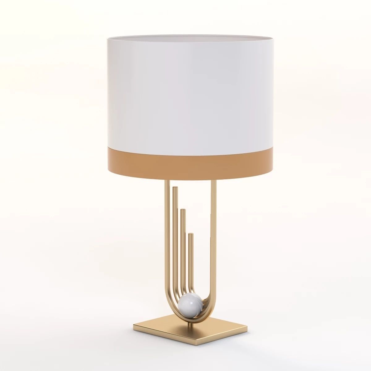 Wings Table Lamp Losh Design 3D model_4