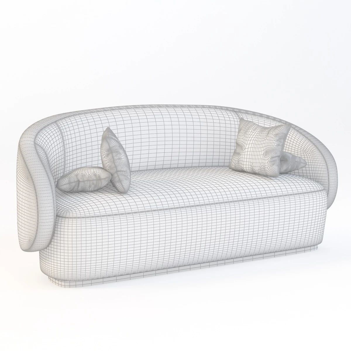 Wetherly Kw4102 7 Sofa 3D model_2