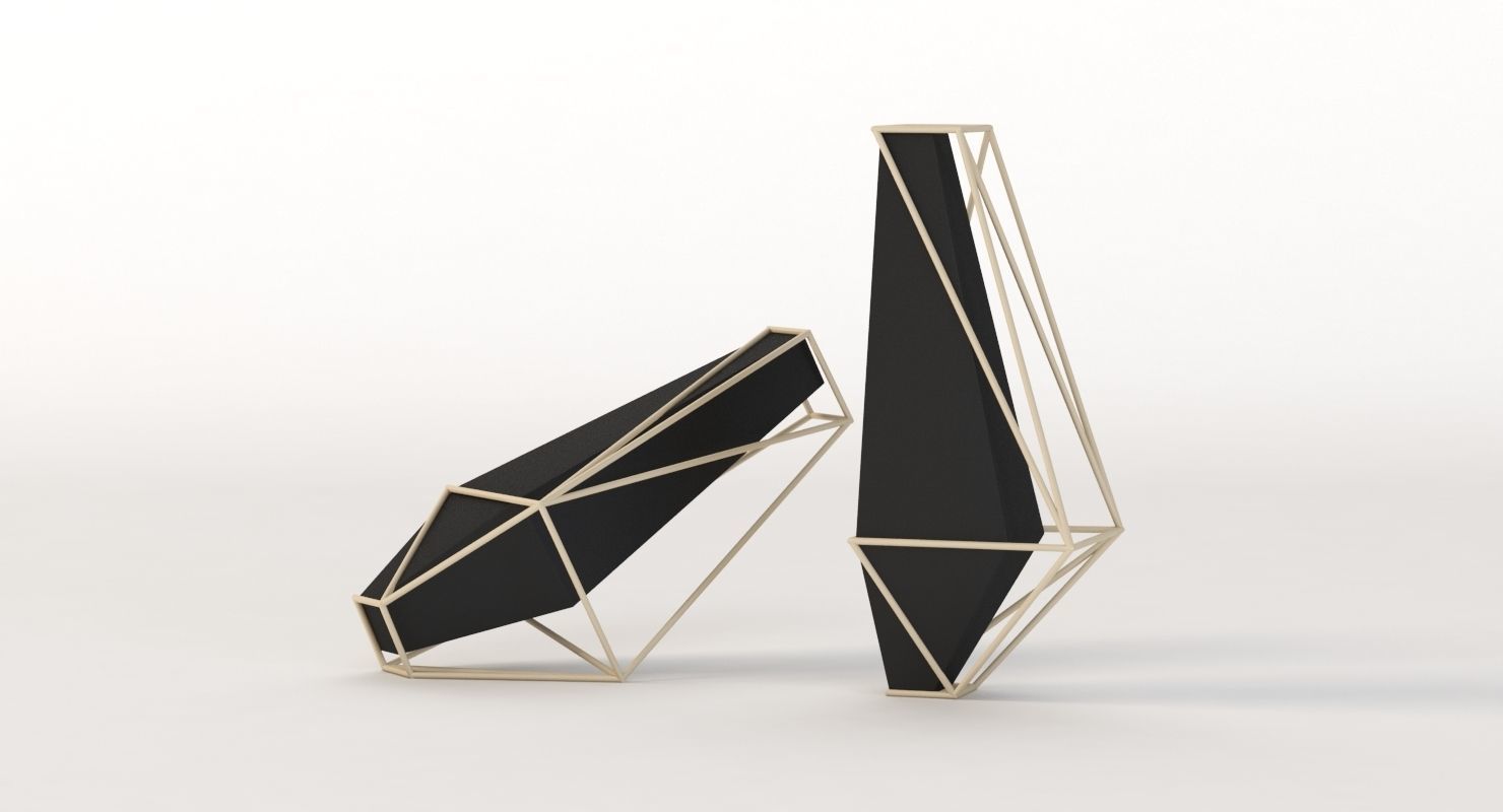 Union Suiza Vases Centerpiece Table Decoration Items 3D model_10