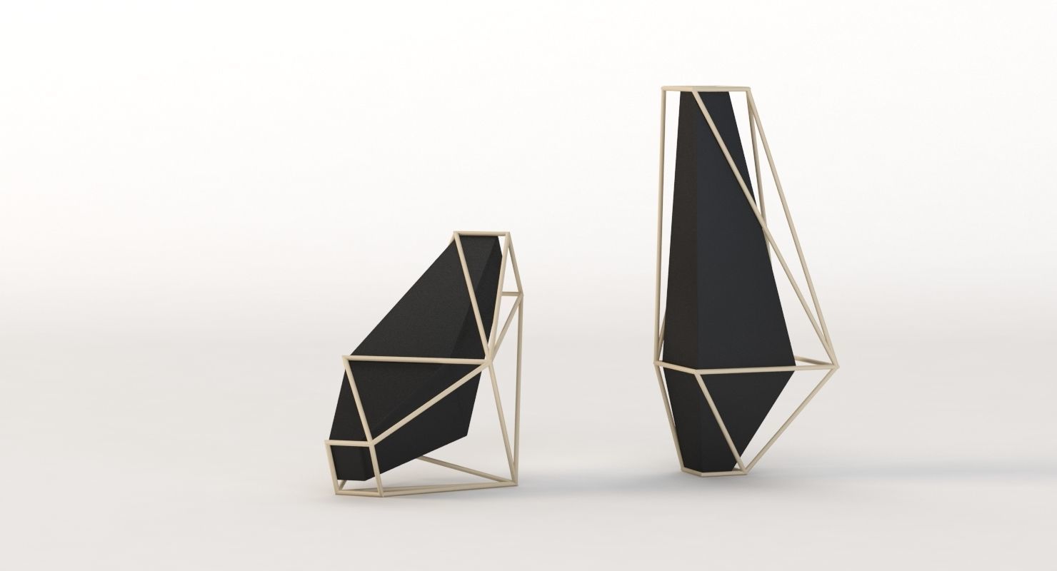 Union Suiza Vases Centerpiece Table Decoration Items 3D model_13