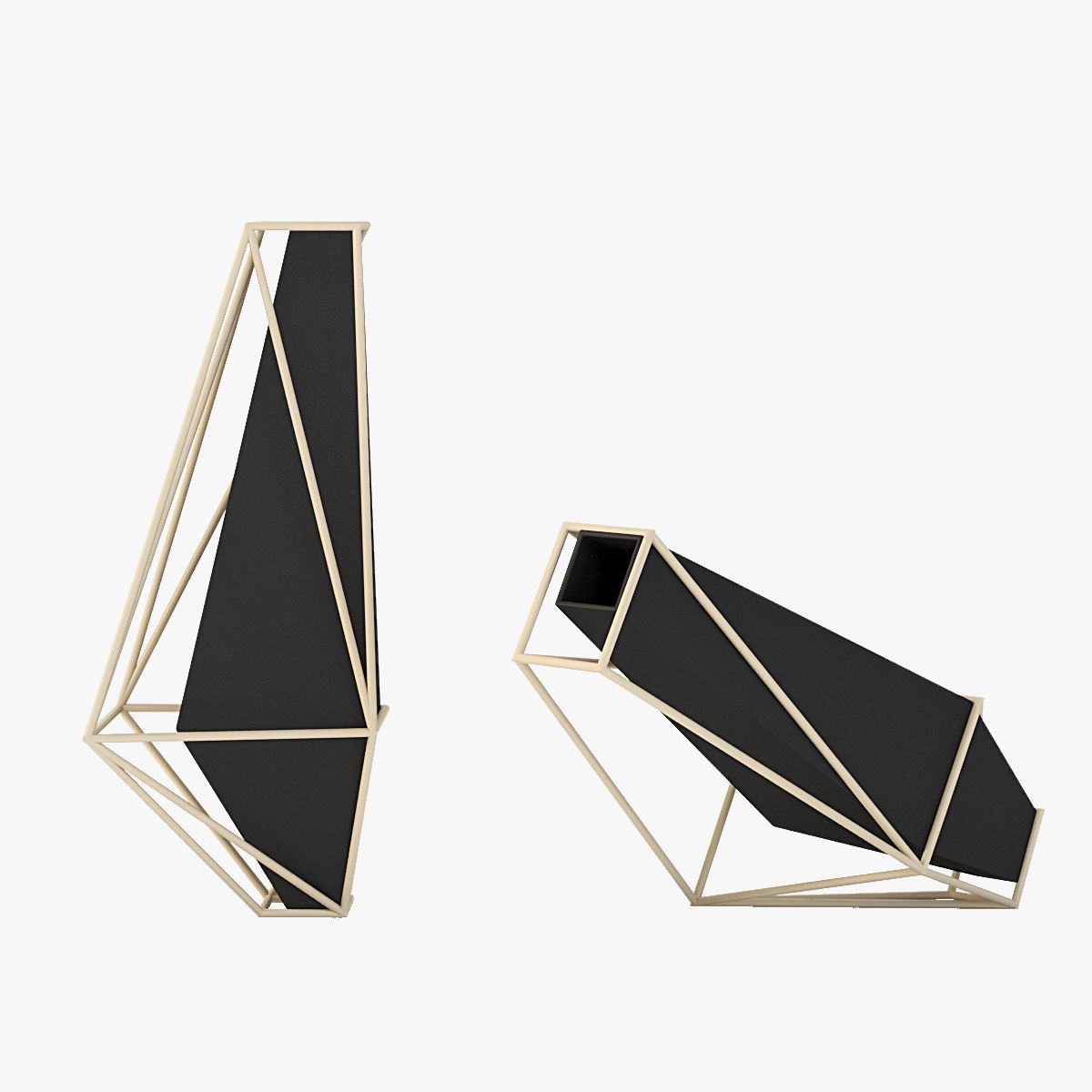 Union Suiza Vases Centerpiece Table Decoration Items 3D model_27