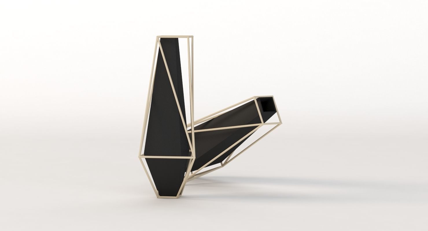 Union Suiza Vases Centerpiece Table Decoration Items 3D model_5