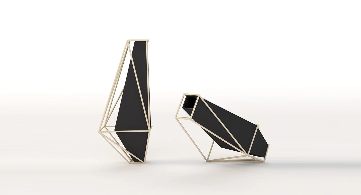 Union Suiza Vases Centerpiece Table Decoration Items 3D model_28