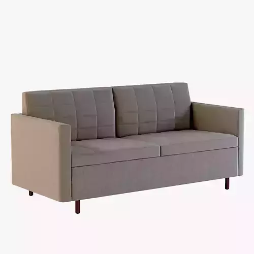 Ultra Detail Upholstered Tuxedo Sofa Two Seater With Arm
