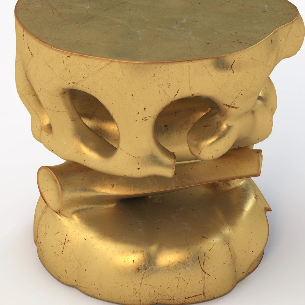Truffle Design Side Table 3D model_2