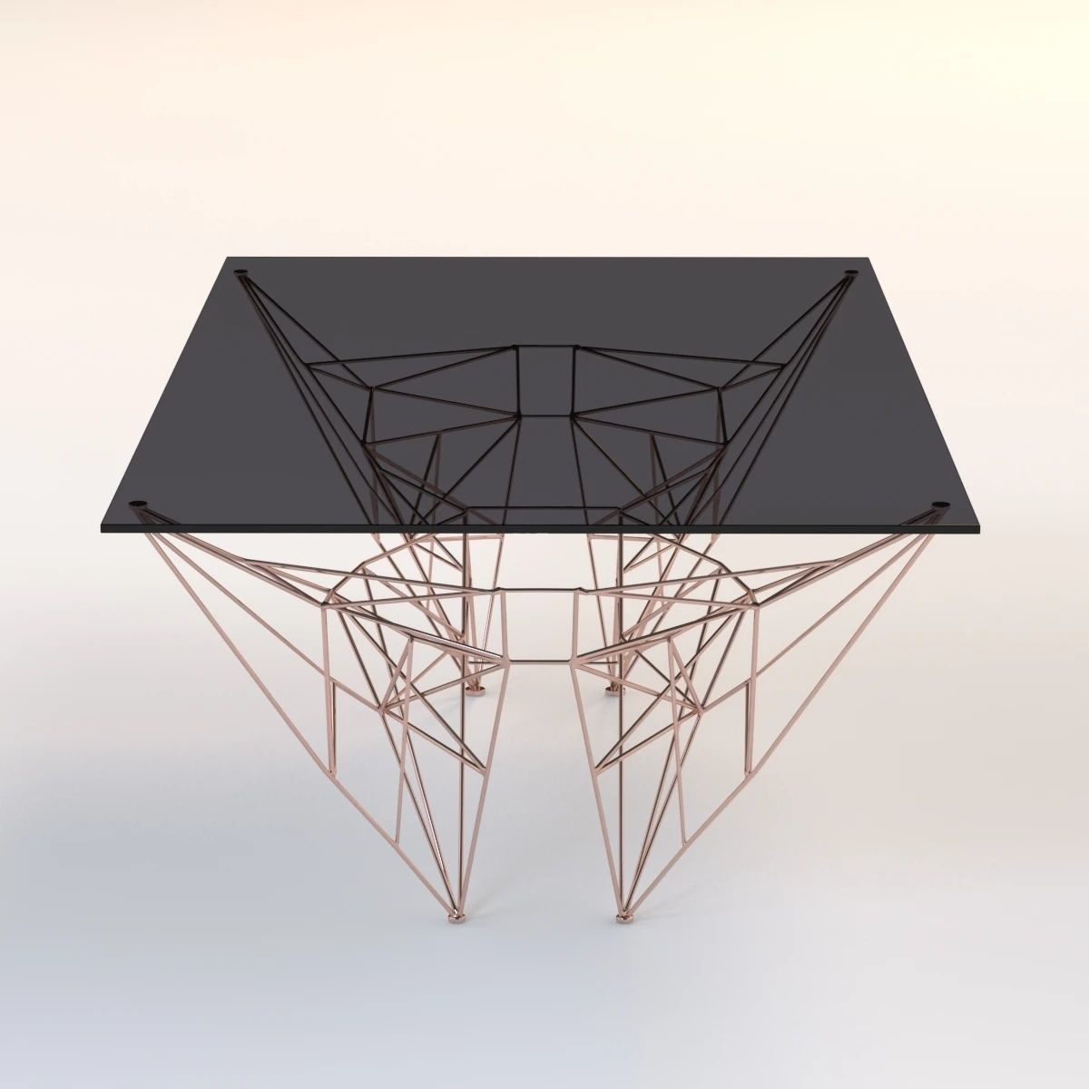 Tom Dixon Pylon Coffee Table 3D model_5