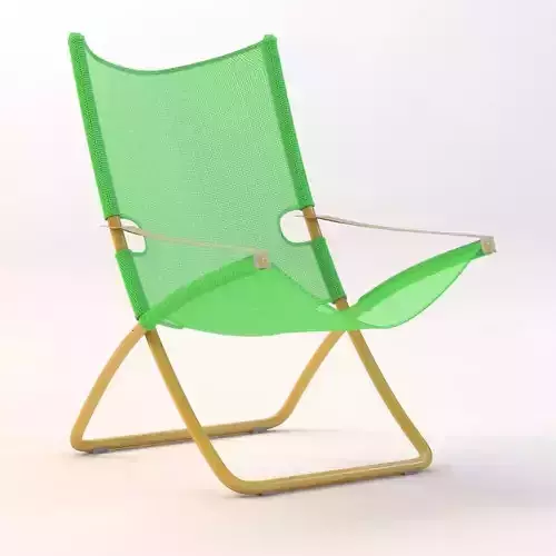 The Snooze Deckchair green