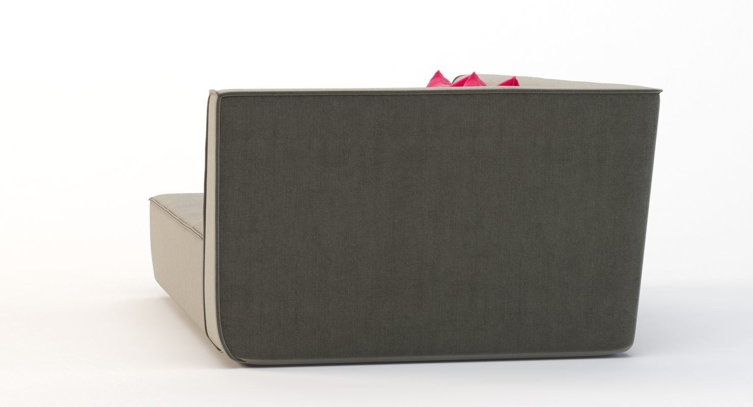 The Cubit Multi Modular Corner Sofa 3D model_23