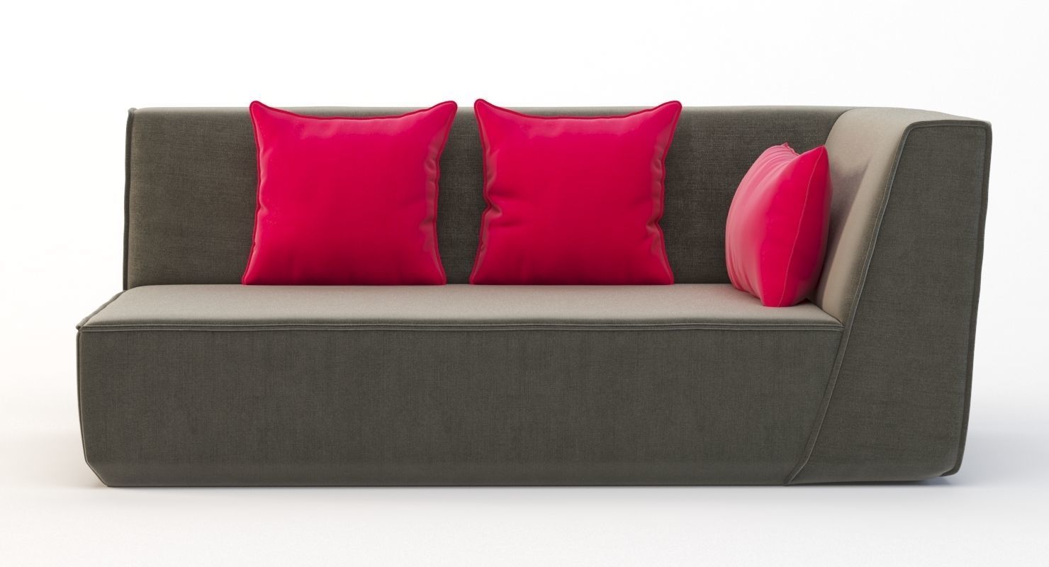 The Cubit Multi Modular Corner Sofa 3D model_5
