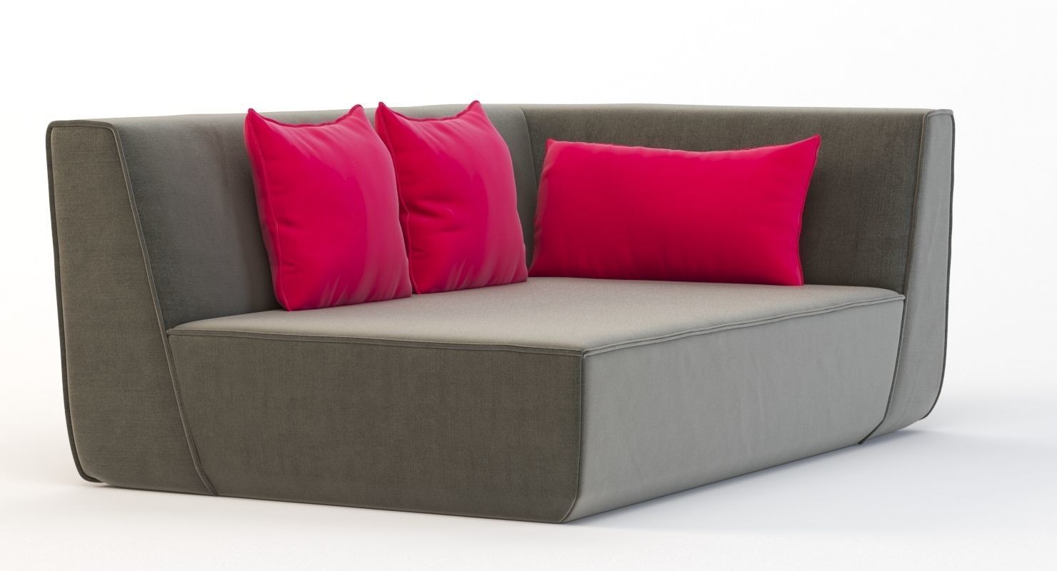 The Cubit Multi Modular Corner Sofa 3D model_9