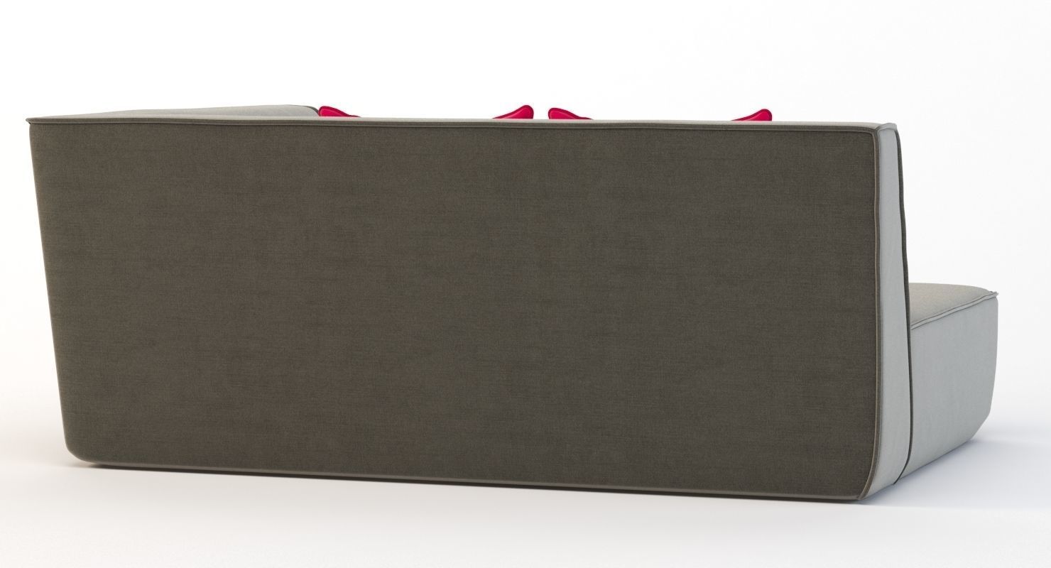 The Cubit Multi Modular Corner Sofa 3D model_16