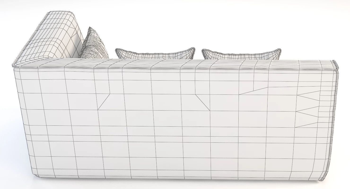 The Cubit Multi Modular Corner Sofa 3D model_2