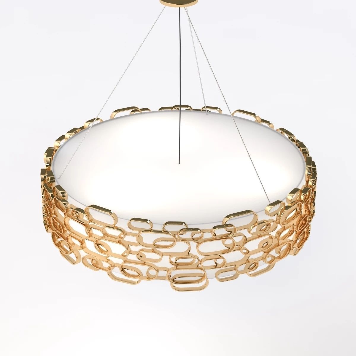 Terzani Glamour Ceiling Light 3D model_2