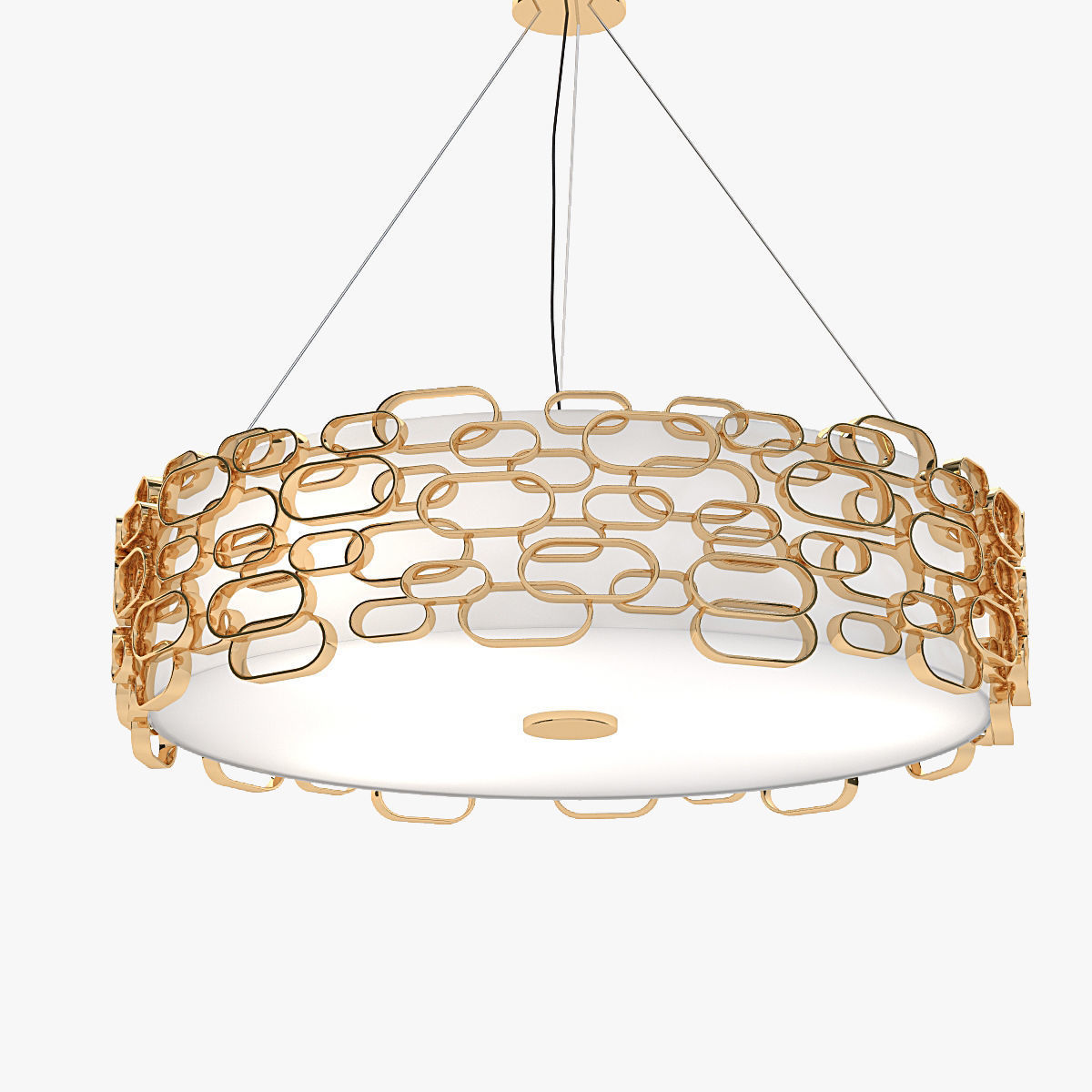 Terzani Glamour Ceiling Light 3D model_9