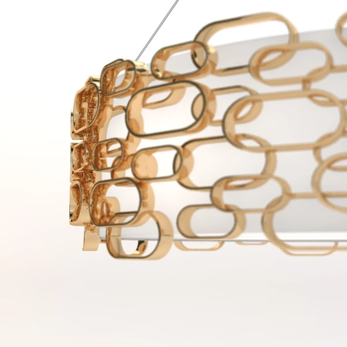 Terzani Glamour Ceiling Light 3D model_5