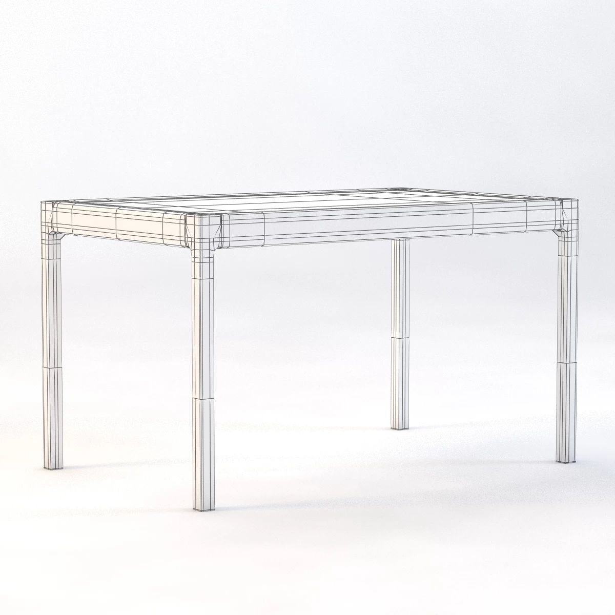 Surface Tension Writing Desk 3D model_2