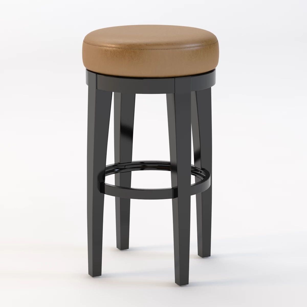 Stratmoor Swivel Bar And Counter Stool 3D model_1