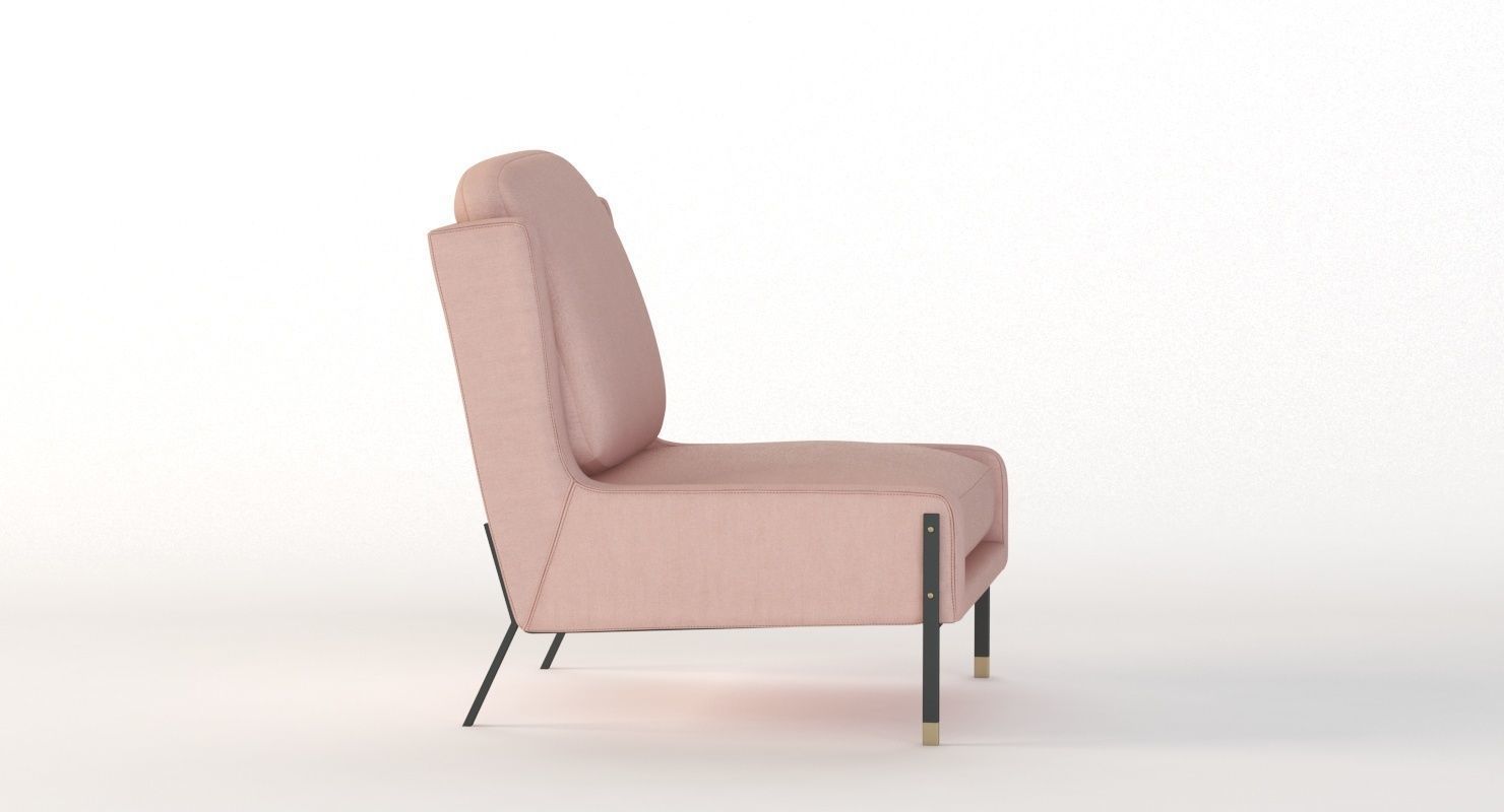 Stellar Works Blink Easy Chair 3D model_6