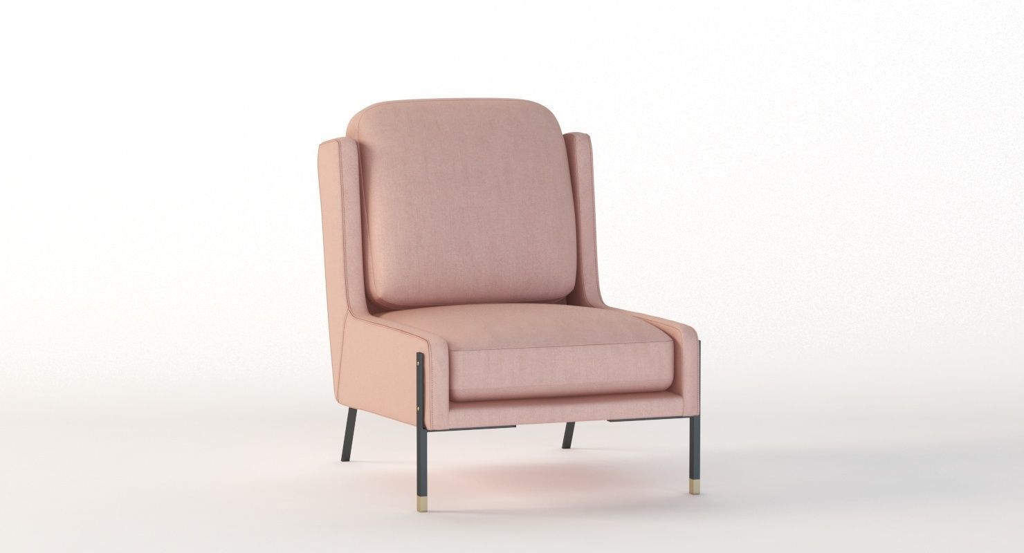 Stellar Works Blink Easy Chair 3D model_3