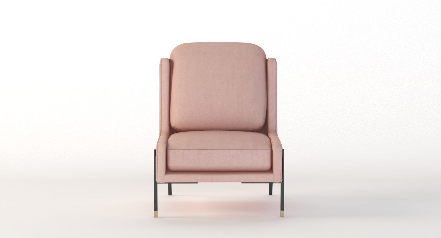 Stellar Works Blink Easy Chair 3D model_2