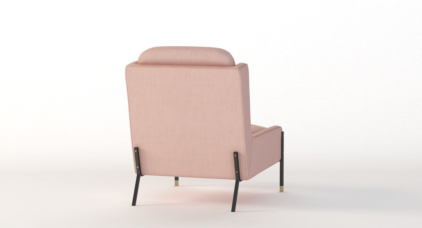 Stellar Works Blink Easy Chair 3D model_11