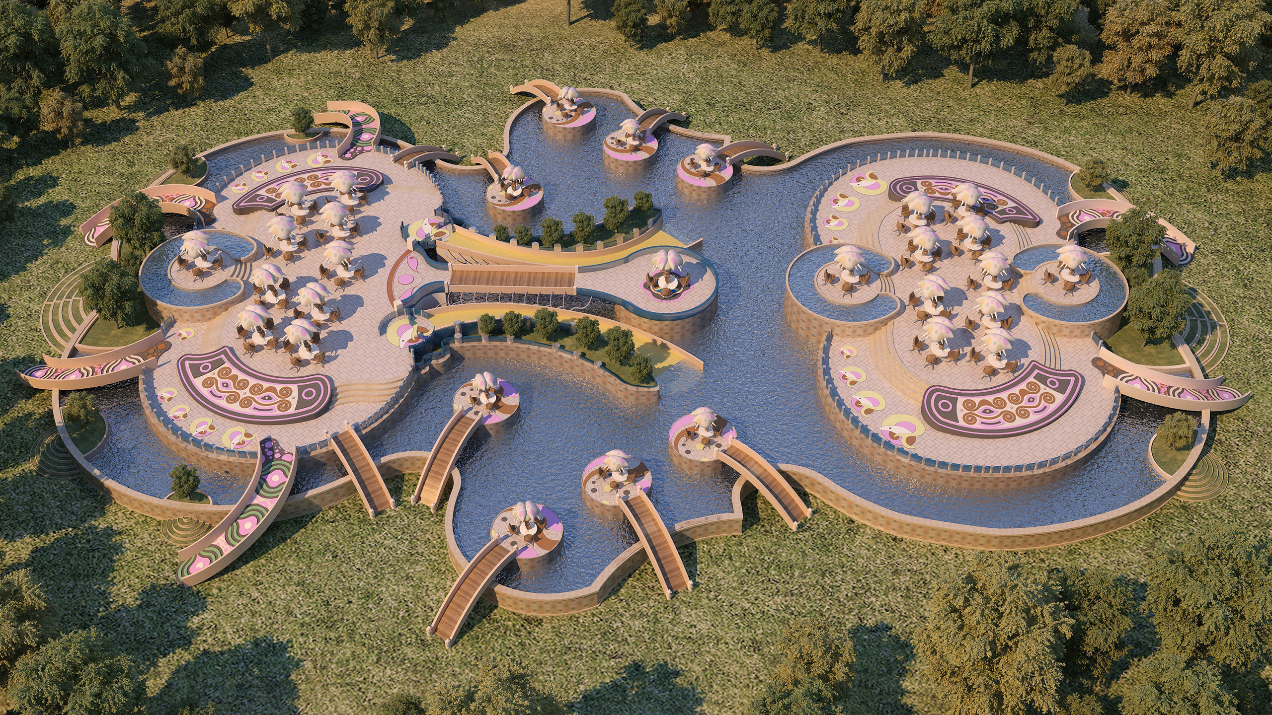 0029 - Creative Swimming Pool - 2D Plans - 3D Files 3D model_10