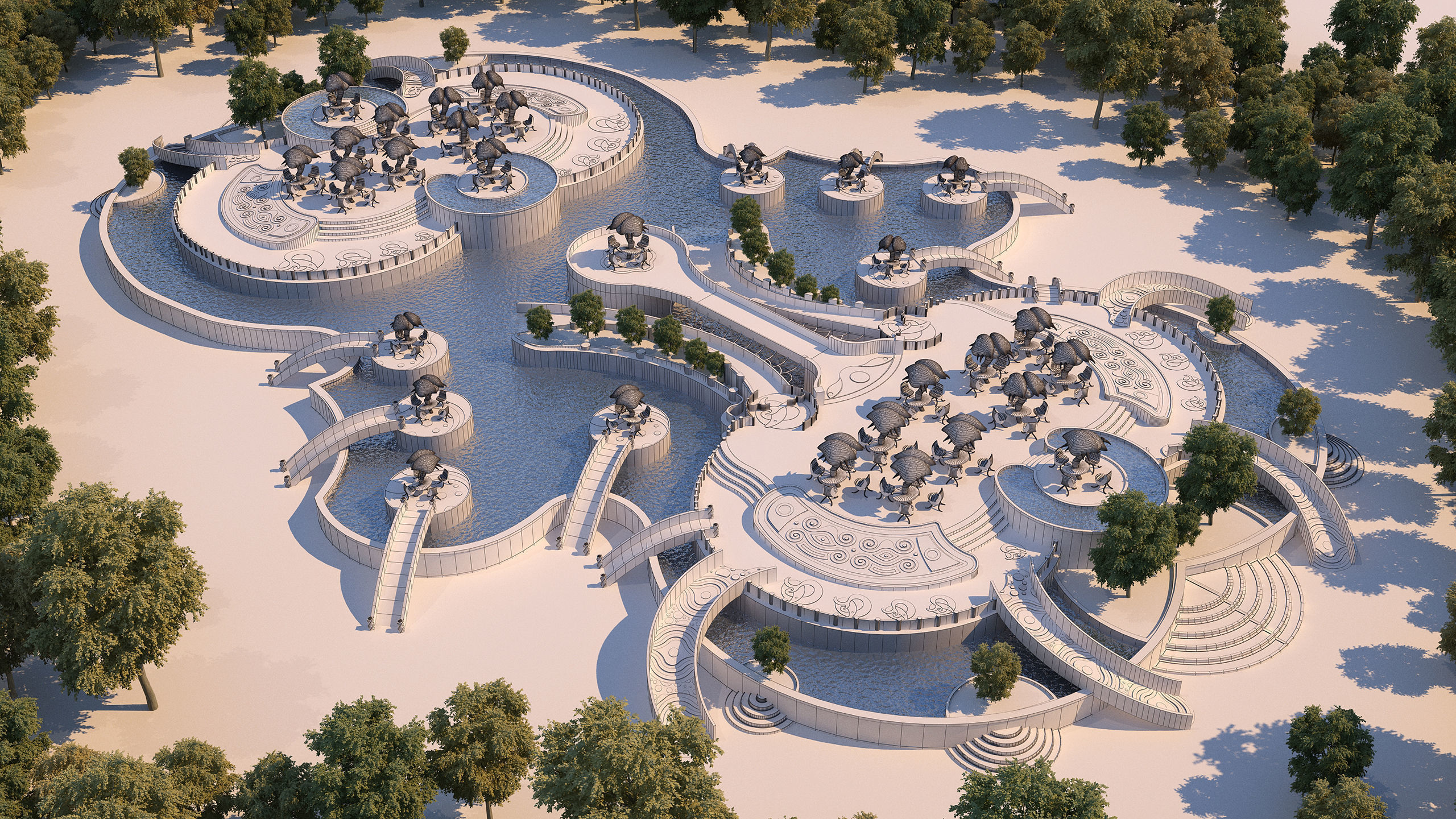 0029 - Creative Swimming Pool - 2D Plans - 3D Files 3D model_20