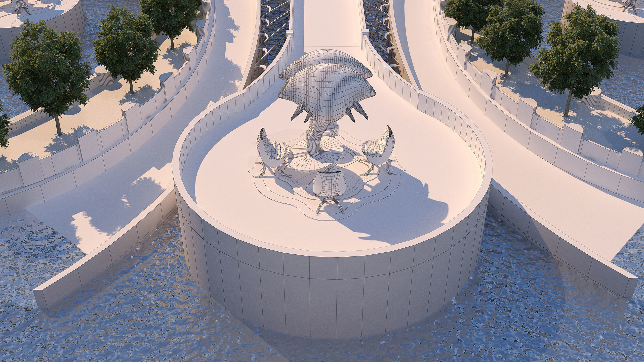 0029 - Creative Swimming Pool - 2D Plans - 3D Files 3D model_24