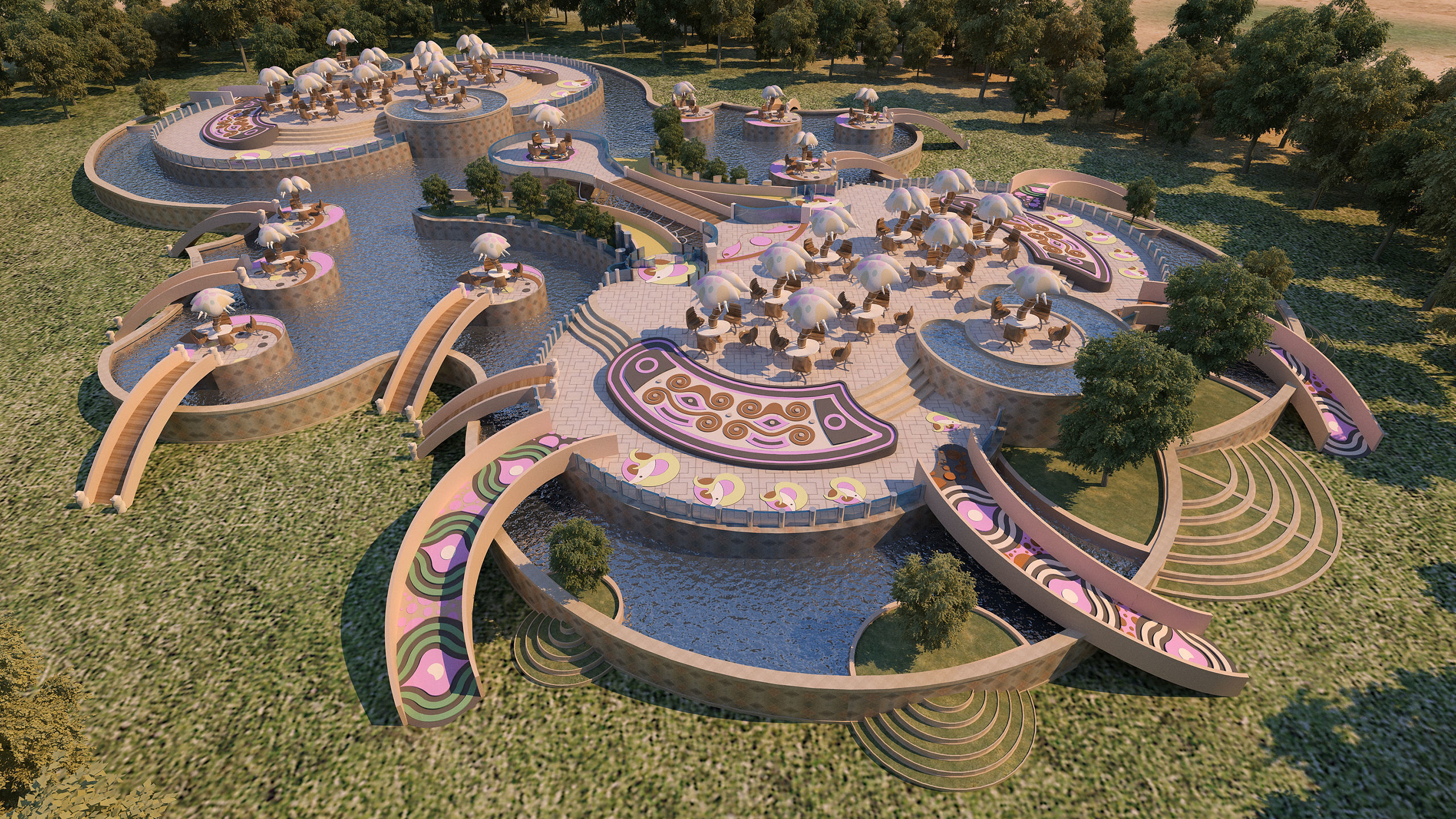 0029 - Creative Swimming Pool - 2D Plans - 3D Files 3D model_2