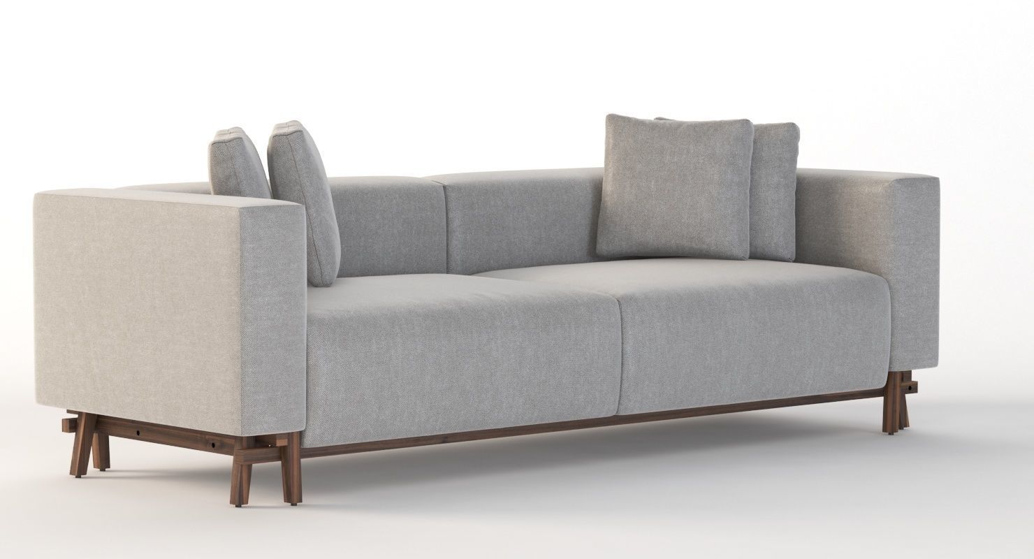 Sofa 8 Sofa By Neri And Hu For De La Espada 3D model_5