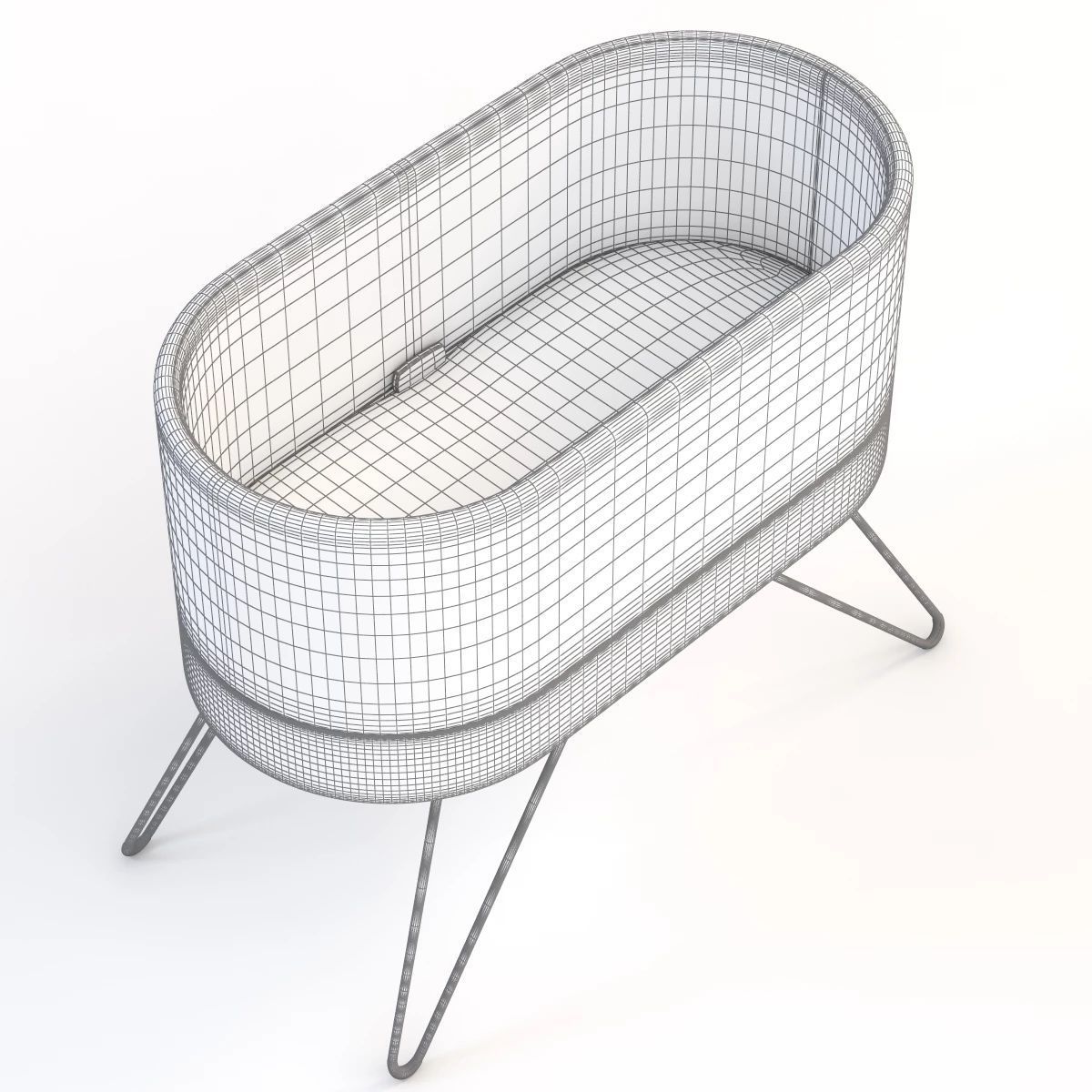 Snoo Smart Sleeper 3D model_12