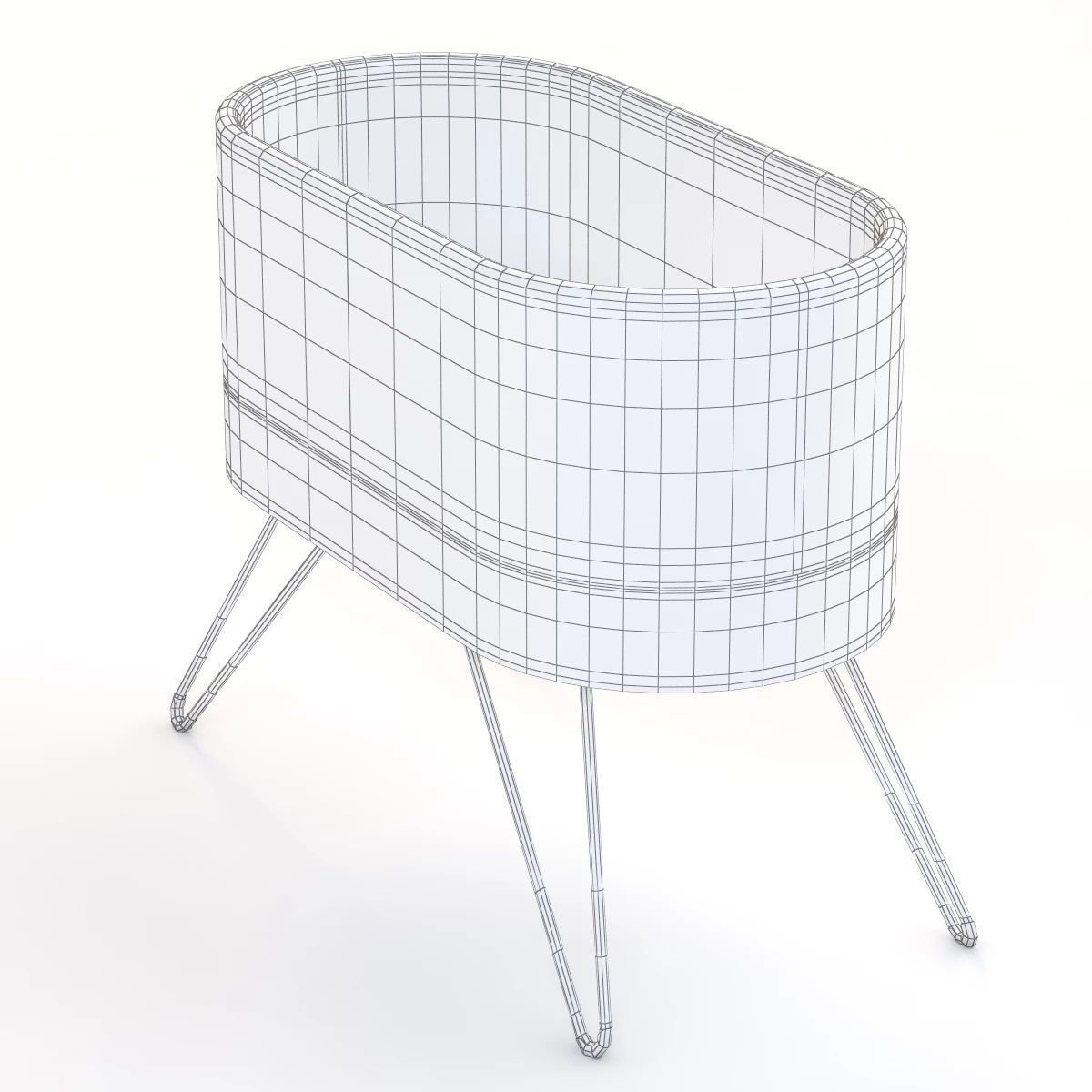 Snoo Smart Sleeper 3D model_11