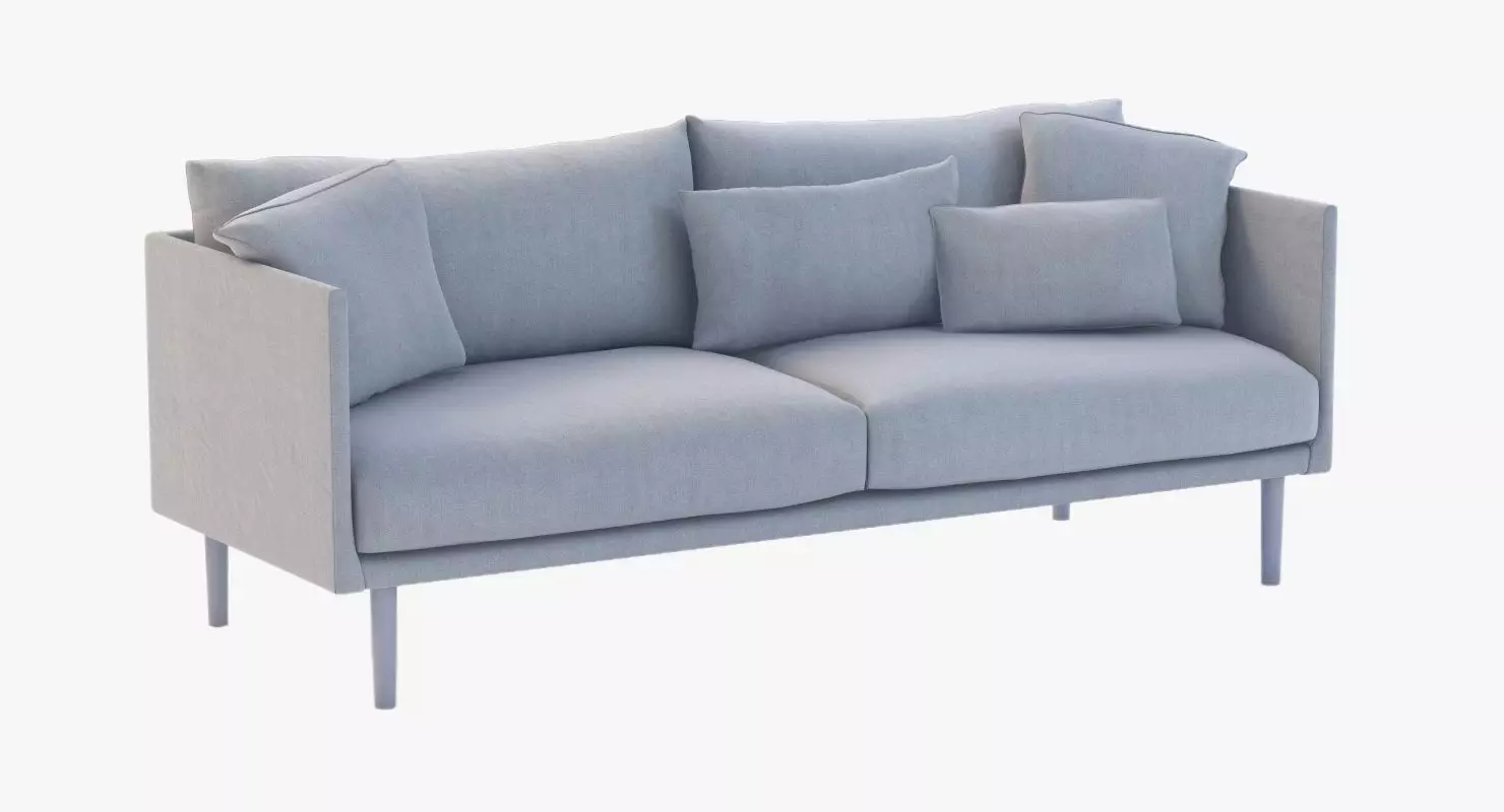 Slim Sofa by Jaakko Mantyla 3D model_0